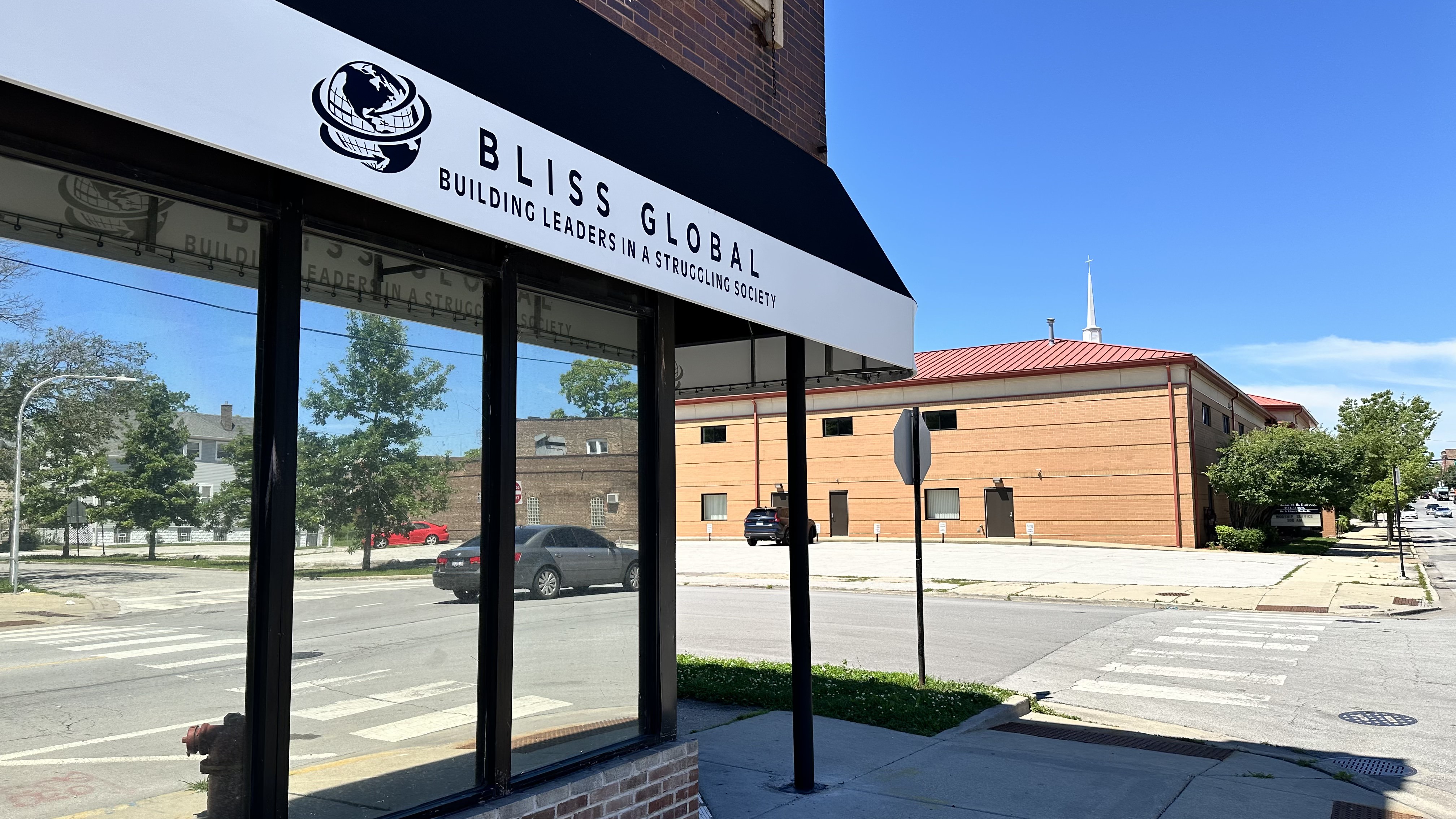 Bliss Global Corp. storefront, 233 E. 115th Street, Roseland, Chicago